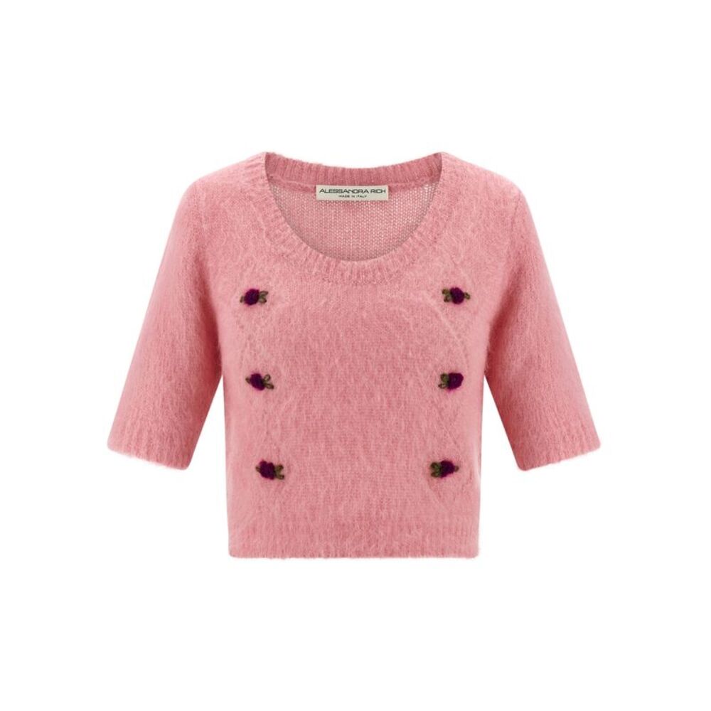 Alessandra Rich Multicolor Wool Women's Cardigan